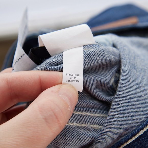 Madewell Slim Straight Jeans: Raw-Hem Edition Women's 27 - Picture 9 of 9